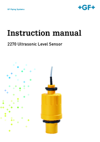 Thumbnail of document Manual - 2270 Ultrasonic Level Sensor